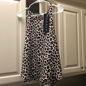 E&M Leopard Print Tank